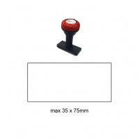 Hand Stamp MS3575R , 35x75mm